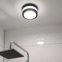 Aluminium Deckenleuchte IP54 GX53