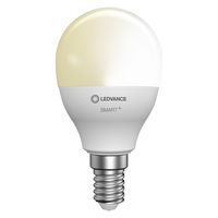 LEDVANCE Inteligentna lampa LED z technologią ZigBee, podstawa E14, ściemnialna, ciepła biel (2700 K), zastępuje żarówki o mocy 40 W, SMART+ Mini żarówka ściemnialna, opakowanie 1 szt