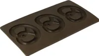 Silikonbackform Brezel Silikon Backform für 3 Brezeln