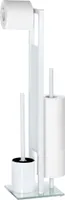 Stojak na papier toaletowy i szczotkę do WC, RIVALTA WHITE - 3 w 1 , WENKO