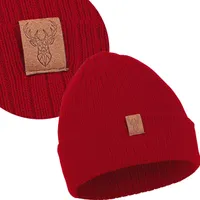 Moraj Damen Mütze Wintermütze Strickmütze Beanie 1200-844, Farbe: Rot