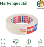 6 x Tesakrepp (30 mm x 50 m) Malerkrepp Malerband Kleberolle Tesa reißfest Abdeckband BB-Verpackungen