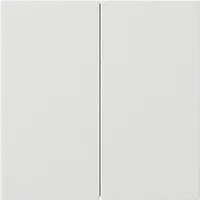 Gira S3000 Bedienaufs. 2f Flächenschalter Reinweiß 5362112