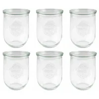 WECK Tulpenform-Glas 1062ml 6er Pack