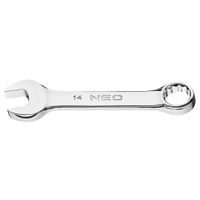 NEO TOOLS Ring Maulschlüssel 14 x 113 mm, CrV-Stahl, DIN3113, TÜV | Gabelschlüssel, Schraubenschlüssel