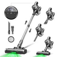 Ultenic U12 Vesla Akku Staubsauger, beutellos, 450,00 W, 45KPa, 4Modi, 45min.,7-stufiges Filtersystem, GreenEye-Technologie,LED-Display,Anti-Haare