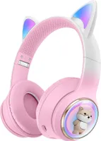 Bluetooth-Headset,Cartoon Haustier Kopfhörer,Kabelgebundene Kopfhörer