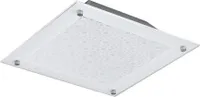 Deckenleuchte XEDO, 2xE27/40W, Chrom/Glas weiss L: 300, B: 75, H: 300, dimmbar
