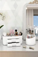 MNZ-s Make-up-Kosmetik- und Pinselhalter-Organizer-Set