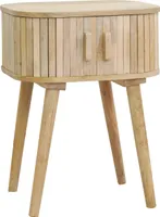 Nachttisch aus laminiertem Mangoholz