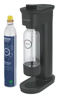 Grohe Blue Fizz Advanced Trinkwassersprudler 1 x Trinkflasche 1 x CO2 Schwarz