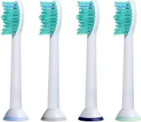 BMK Zahnbürsten für Philips Sonicare, 4 Stück - kompatibel mit Philips Sonicare ProResults HX6014