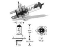 OSRAM ULTRA LIFE Żarówka halogenowa H4 12V 75/68W 1650/1000lm 64193ULT