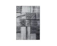 Dywan PARMA BLACK prostokąt 160 x 230 cm