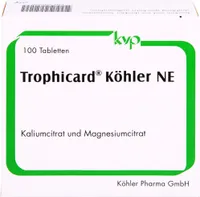 Trophicard Köhler NE Tablety, 100 tablet