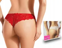 Ewana Ladies String 017, farba: červená, veľkosť: XL