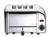 DUALIT Vario Toaster Edelstahl - 2200W - 4 Schlitze - Poliert
