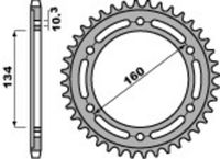 PBR Racing Ultraleichtes harteloxiertes Aluminiumritzel hinten 4400 - 520