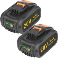 náhradní Li-Ion baterie 20V 6000mAh pro nářadí Worx WA3512, WA3551, WA3512.1, WA3551.1, WA3516, WA3523, WA3553, WA3511, WA3549.1 v balení po 2 ks