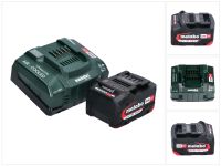 Metabo Basis Set 1x Li-Power Akkupack 18 V 4,0 Ah CAS Li-Ion Akku ( 625027000 ) + ASC 145 Schnell Ladegerät ( ‭627378000‬ )