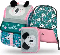 BAAGL SET 3 Zippy Baby Koala: Aktentasche, Federmäppchen, Tasche