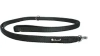 Petlando Führleine Mesh verstellbar 2,3 m schwarz Hundeleine Leine Hund Größe S