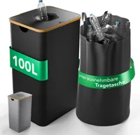 Pfandflaschen Sammelbehälter 100L inkl. Tragetasche