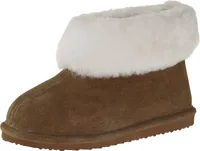 Extra dicke Lammfellschuhe mit Sohle in 2 Farben