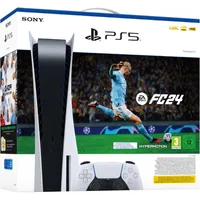 Sony PlayStation 5 Disc Edition 825 GB & EA Sports FC 24 [USK] - Spielekonsole - weiß