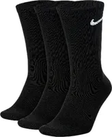 Nike U Nk Everyday Cush Crew 3Pr Black/White Xl