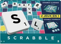 Mattel Scrabble Brettspiel Französisch