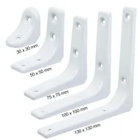 Wspornik półki 130 x 130 mm Wspornik półki Wspornik półki Wspornik ścienny Wspornik