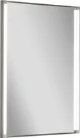 FACKELMANN Spiegel LED-LINE / Wandspiegelelement mit LED-Beleuchtung / Maße (B x H x T): ca. 43 x 67 x 4 cm / hochwertiger Badspiegel / moderner Badezimmerspiegel / Breite 45 cm