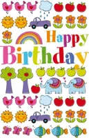 Artebene Karte Birthday-Kids