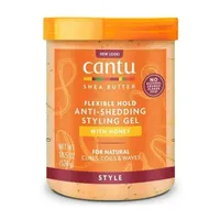 Cantu Shea Butter Flexible Hold Anti-Shedding Styling Gel With Honey 18.5 Oz