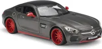 Maisto 32505 - Model auta - Mercedes AMG GT (sivá metalíza, mierka 1:24)