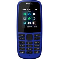 Nokia 105 Handy 4,49cm (1,77 Zoll) 2019, Farbe: Blau