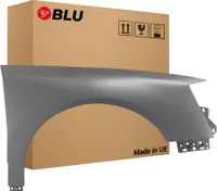 BLU Kotflügel Passend für VW Volkswagen Passat B6 LA7T Rechts Grau VereintGrau | 2005-2010 | Vorderseite Vorne | Lackiert | Einbaufertig