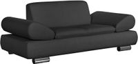 Max Winzer Philadelphia Sofa 2-Sitz, Farbe: schwarz