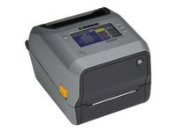 Zebra ZD621t, 8 Punkte/mm (203dpi), Cutter, RTC, USB, USB-Host, RS232, BT (BLE), Ethernet, grau