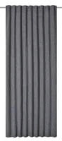 Elbersdrucke Rideau Transparent écharpe à Passants Feel Good Uni 07 Gris 255x140 Cm Rideau A Passants Pour Salon Chambre Couloir 92480796