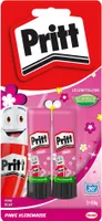 Pritt Bunte Klebestifte, Blisterkarte, 2x20g