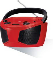 Grundig RCD-1050 rot/schwarz CD-Radio MP3/WMA