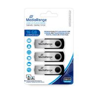 MEDIARANGE USB flash disk 16GB 1x3