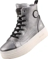 Mustang Damen High-Top Sneaker Silber