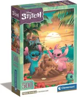 Puzzle 500 kompaktné Stitch & Angel