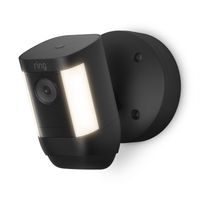 Ring Spotlight Cam Pro Wired - IP-Sicherheitskamera - Outdoor - Kabellos - Decke/Wand - Schwarz - Box