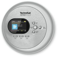 TechniSat Digitradio CD 2Go BT silber DAB+ Digitalradio CD-Player MP3-Funktion