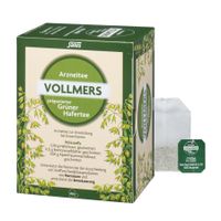 Vollmers präparierter grüner Hafertee Filterbeutel 40 St