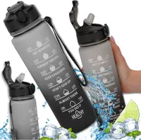 Tressari Trinkflasche Trevorr schwarz 1 l